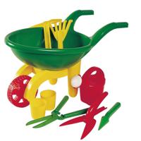 Androni Kruiwagen met tuingereedschap