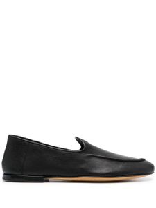 Officine Creative mocassins en cuir à bout en amande - Noir