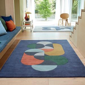 MOMO Rugs - Vloerkleed Matrix 91 Statement Navy -