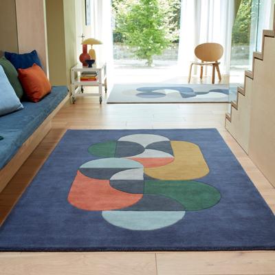 MOMO Rugs - Vloerkleed Matrix 91 Statement Navy -
