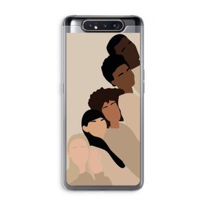 Sweet creatures: Samsung Galaxy A80 Transparant Hoesje