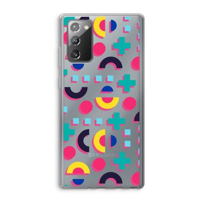 8-bit N°2: Samsung Galaxy Note 20 / Note 20 5G Transparant Hoesje