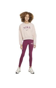 Nike NSW Trend Legging Trainingspak Girls Roze - Maat 128 - Kleur: Roze | Soccerfanshop