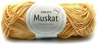 Drops Muskat Uni Colour 30 Vanilla-yellow - thumbnail