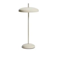 Kave Home Oplaadbare Tafellamp 'Porte' kleur Lichtgrijs