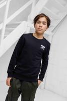Vingino Basic Crewneck Sweater Kids Zwart - Maat 140 - Kleur: Zwart | Soccerfanshop