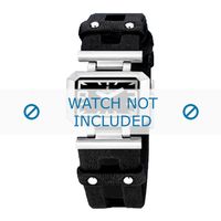 Horlogeband Festina F16308-3 Leder Zwart 22mm