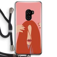 Woke up like this: Xiaomi Mi Mix 2 Transparant Hoesje met koord