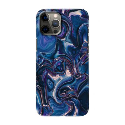 Mirrored Mirage: Volledig geprint iPhone 12 Pro Max Hoesje