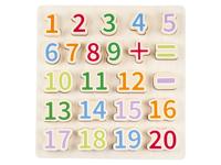 Playtive Houten puzzel (Rekenpuzzel)