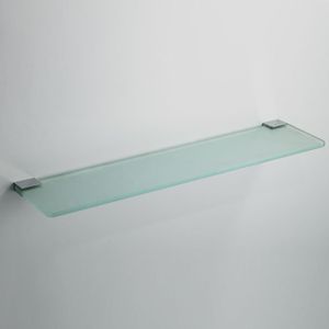 Eris glazen planchet chroom 50cm