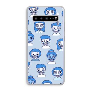 Gezichtjes: Samsung Galaxy S10 5G Transparant Hoesje