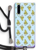 Bananas: Huawei P30 Transparant Hoesje met koord