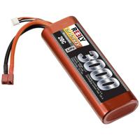 Reely LiPo accupack 7.4 V 3000 mAh Aantal cellen: 2 20 C Stick hardcase T-stekkersysteem