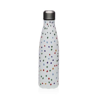 Waterfles Versa Dotty Staal 7 x 27 x 7 cm