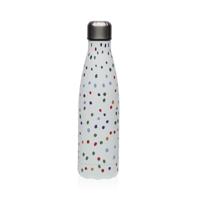 Waterfles Versa Dotty Staal 7 x 27 x 7 cm