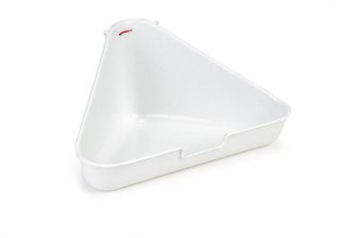 Beeztees Beeztees Konijnentoilet Pip Plastic Wit 35x20x17cm