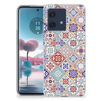 Motorola Edge 40 Neo | TPU | Siliconen hoesje | Tiles Color
