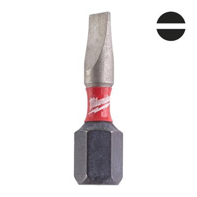 Milwaukee Milwaukee SHOCKWAVE™ IMPACT DUTY schroefbits SL 4,5 x 25 mm VE=2 - 4932430901