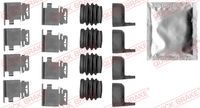 Accessoireset, schijfremblok QUICK BRAKE, u.a. für Opel, Nissan, Renault, Vauxhall