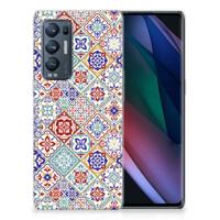 OPPO Find X3 Neo | TPU | Siliconen hoesje | Tiles Color