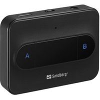 Sandberg Bluetooth Link For 2xHeadphone 3,5 mm 10 m Zwart - thumbnail