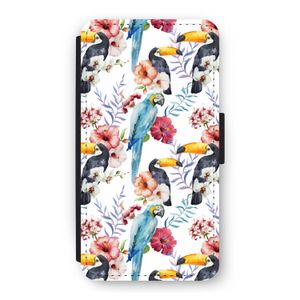 Bloemen tukan: iPhone 11 Pro Flip Hoesje