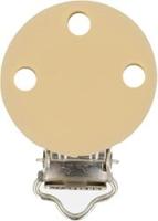 Opry Siliconen speenklem Beige 29,5x42,7mm