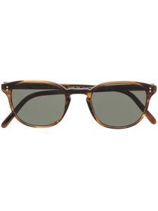 Oliver Peoples lunettes de soleil Fairmont Sun à monture ronde - Marron