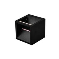 Nordlux Vierkante wandlampRivo zwart - 2518321003