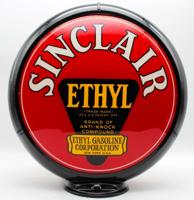 Sinclair Ethyl Benzinepomp Bol - Glazen Lenzen