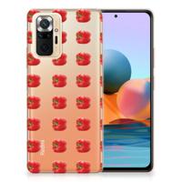 Xiaomi Redmi Note 10 Pro | Siliconen Case | Paprika Red