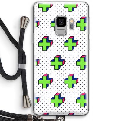8-bit N°10: Samsung Galaxy S9 Transparant Hoesje met koord