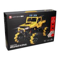 Rc Happy build bestuurbare blokjes bouwset pickup truck - 1490dlg.