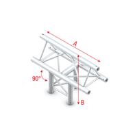 Milos Milos Pro-30 Triangle P Truss - T-Cross 3-way vertical, apex up - 71 cm