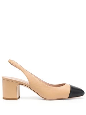 Scarosso escarpins Miranda 65 mm en cuir - Tons neutres