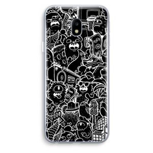 Vexx Black City : Samsung Galaxy J3 (2017) Transparant Hoesje