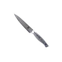 Homizu Shimauma universeel keukenmes - 13cm - VG-10 damascus mes|G10