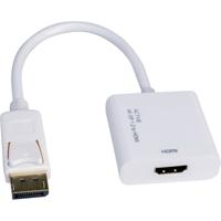 ROLINE 4K DisplayPort/HDMI Adapter, v1.2, DP Male - HDMI Female, Actief ROLINE 4K DisplayPort/HDMI Adapter, v1.2, DP Male - HDMI Female, Actief