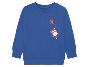 Jongens sweater met lange mouwen (98/104, Blauw)