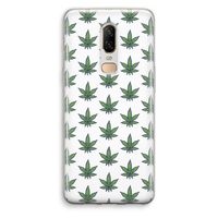 Weed: OnePlus 6 Transparant Hoesje