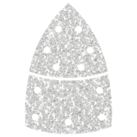 Wolfcraft Hechtschuurbladen | Lak/Verf | K40 | Ø95 mm | 10 stuks - 1125000