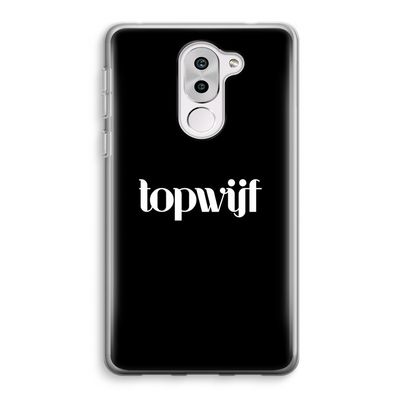 Topwijf Zwart: Honor 6X Transparant Hoesje