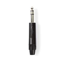 Nedis 6,35 mm Audioconnector | Male | Soldeer | 6.0 mm | 1 stuks - COTP23901BK COTP23901BK - thumbnail