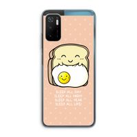 Sleep All Day: Xiaomi Poco M3 Pro 5G Transparant Hoesje