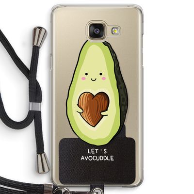 Avocuddle: Samsung Galaxy A5 (2016) Transparant Hoesje met koord
