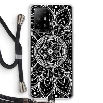 Roses Are Red: Oppo A95 5G Transparant Hoesje met koord