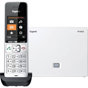 Gigaset COMFORT 500A IP BASE Draadloze VoIP-telefoon TFT Zilver, Zwart