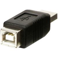 LINDY USB 2.0 Adapter [1x USB-A 2.0 stekker - 1x USB 2.0 bus B] 71231 - thumbnail