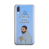 Hotline bling: Samsung Galaxy A40 Transparant Hoesje